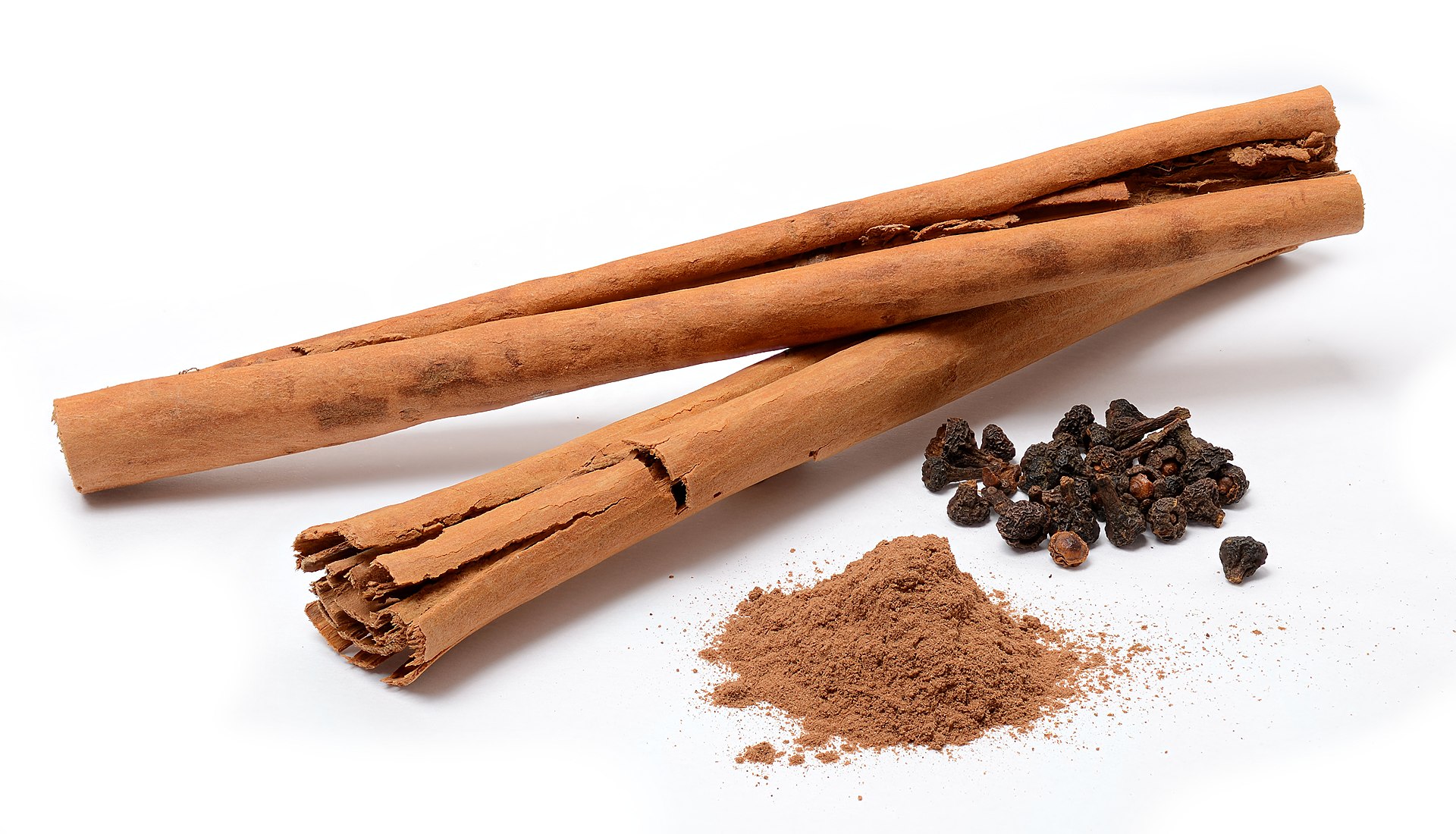 An informative picture of the spice Cinnamon